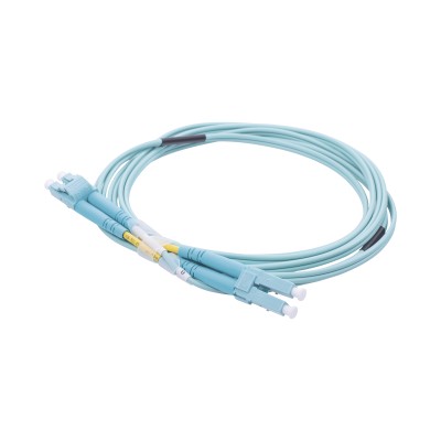 Jumper de Fibra Óptica Multimodo OM3 50/125 LC-LC OFNR (Riser), 2.0 mm
