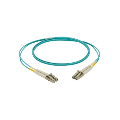 Jumper de Fibra Optica Multimodo 50/125 OM3, LC-LC Duplex, LSZH, Color