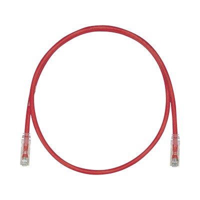 Cable de Parcheo TX6, UTP Cat6, 24 AWG, CM, Color Rojo, 4.57 Metros (1