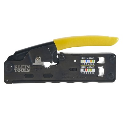 Ponchadora/Pelacables/Cortacables Compacta con Matraca para Conectores