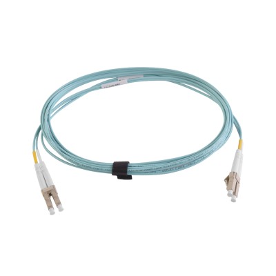 Jumper de Fibra Óptica Multimodo 50/125 XGLO OM4, LC-LC Duplex, OFNR, 