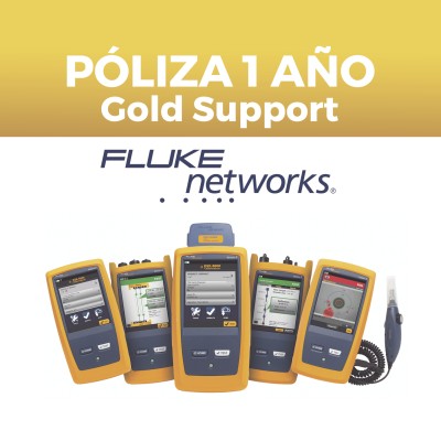 Poliza de 1 Año de Soporte Gold Para Calificador de Red LinkIQ