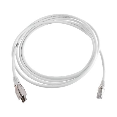 Patch Cord TERA Cat6A 1/10G Ethernet, de 4 Pares y Conector Modular, L