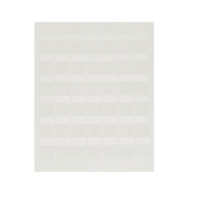 Paquete de Hojas con 2500 Etiquetas de Identificación Auto-Laminadas p