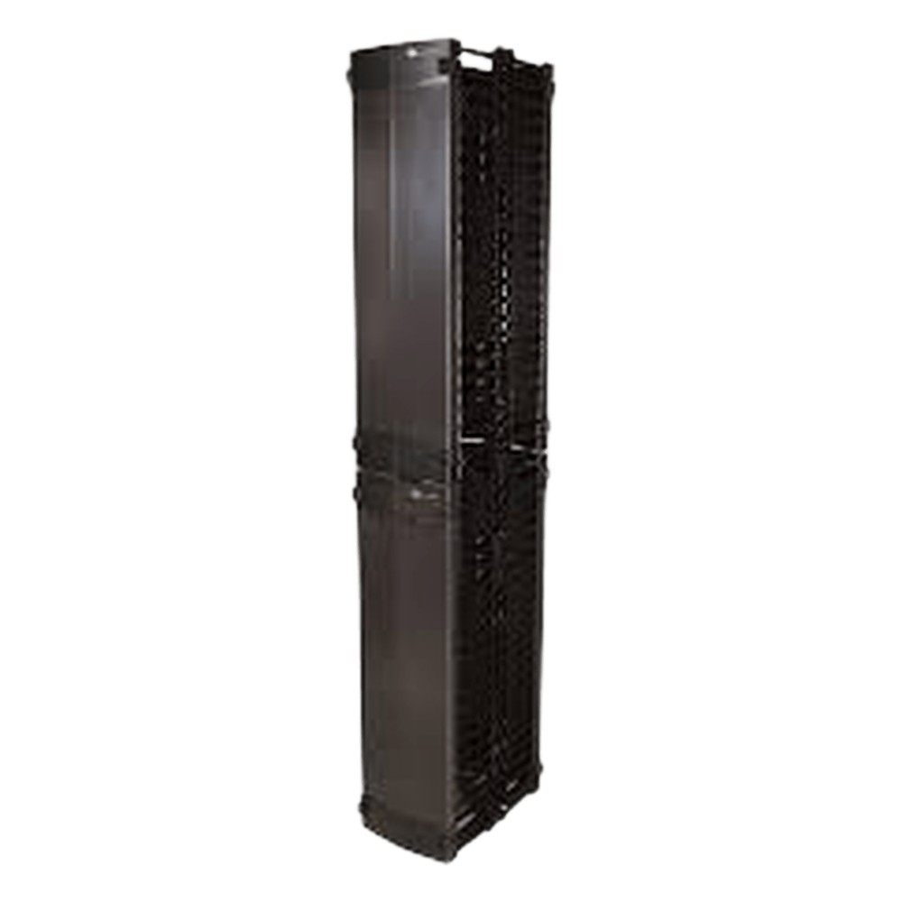 Organizador Value Vertical Doble de 45UR, Fabricado en Acero Laminado 