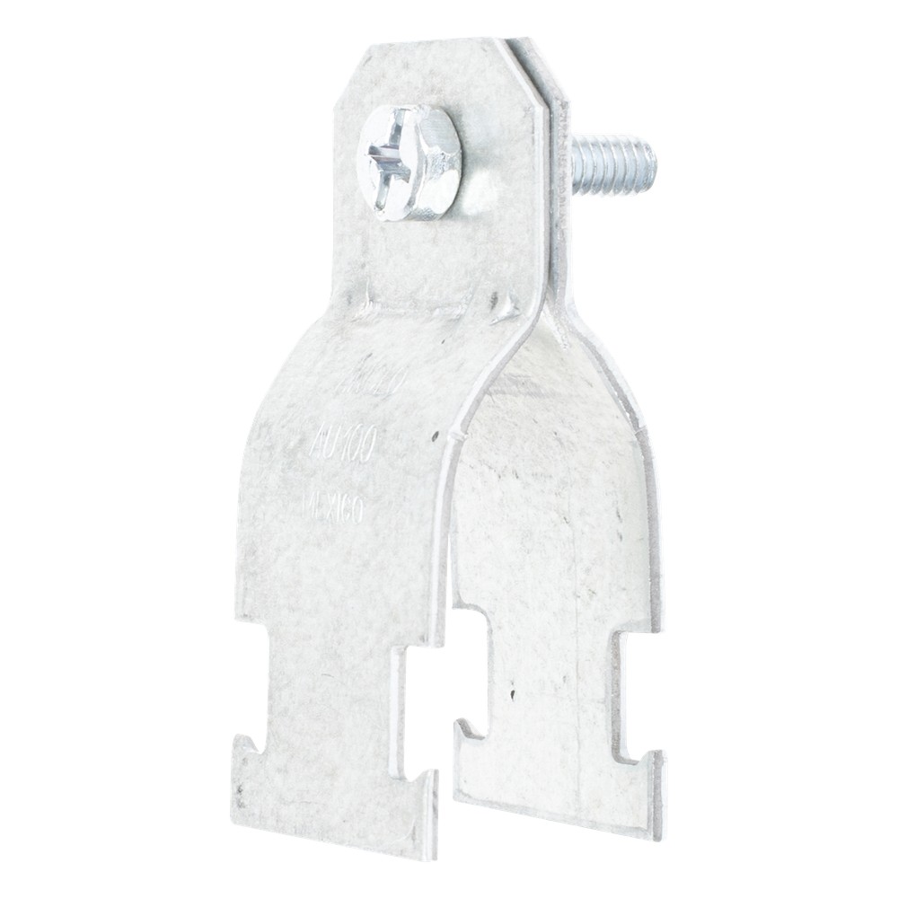 Abrazadera Unicanal Conduit Pared Gruesa y PVC de 4" (102 mm).