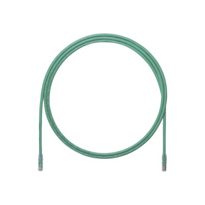 Cable de Parcheo UTP, Cat6A, 24 AWG, CM, Color Verde, 2.13 Metros (7 P