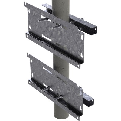 Herraje para Fijación a Pared, Torre o Poste compatible con LP-FORTE-1