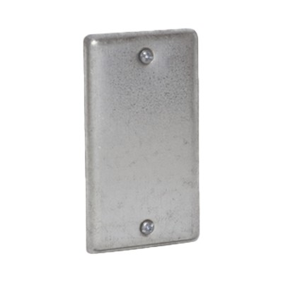 Tapa Ciega de 4" X 2" / Acero Galvanizado.