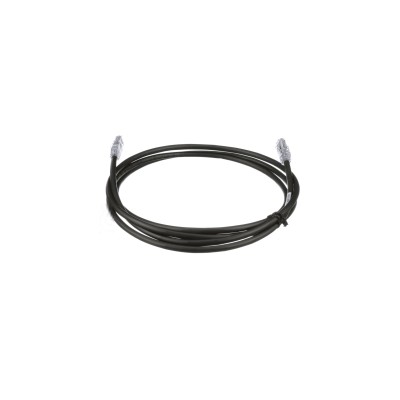 Cable de Parcheo UTP, Cat6A, 24 AWG, CM, Color Negro, 10.67 Metros (35