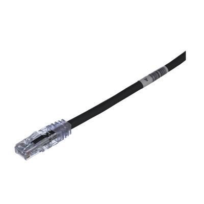 Cable de Parcheo TX6, UTP Cat6, 24 AWG, CM, Color Negro, 3.05 Metros (