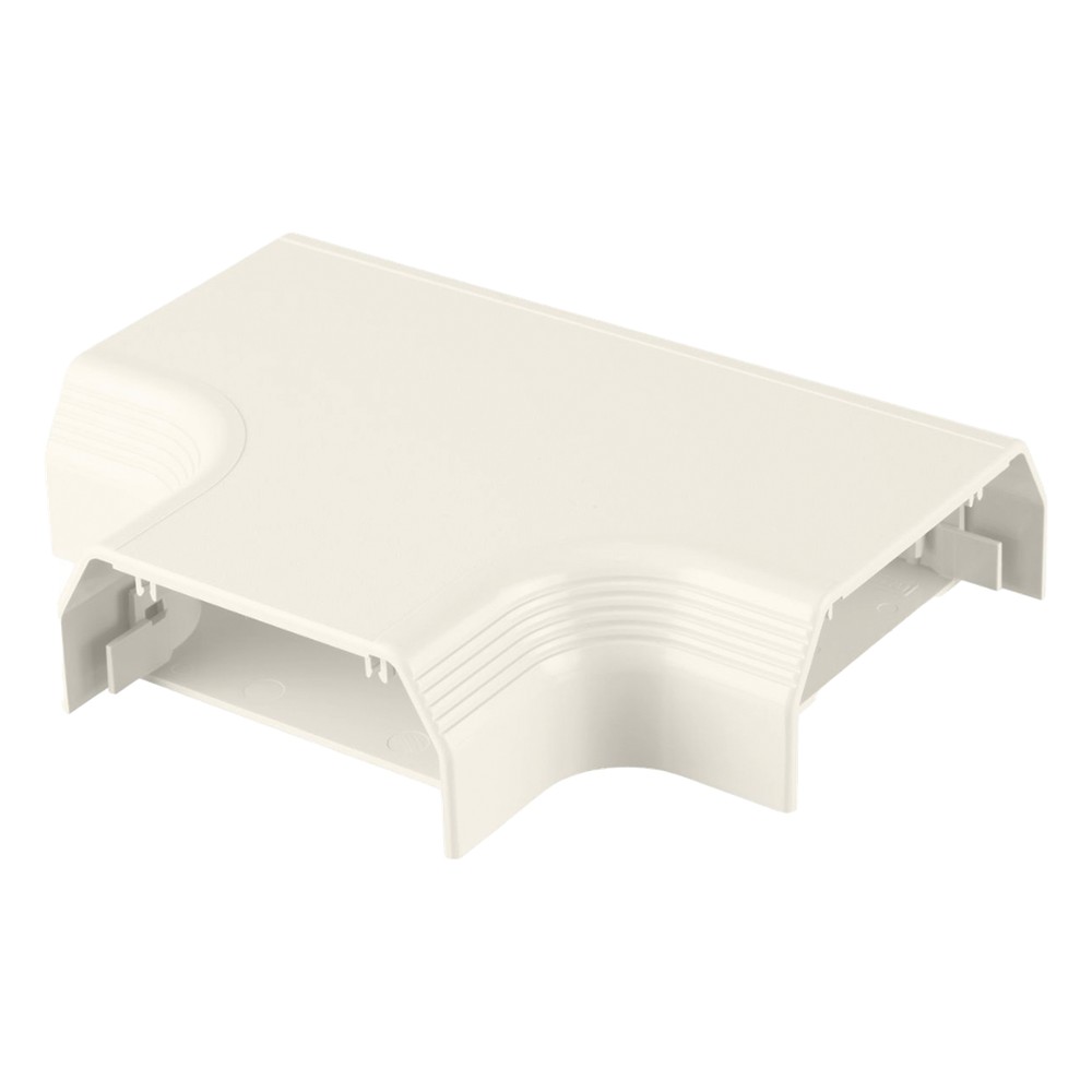 Accesorio en "T", para uso con canaleta T70, Material PVC Rígido, Colo