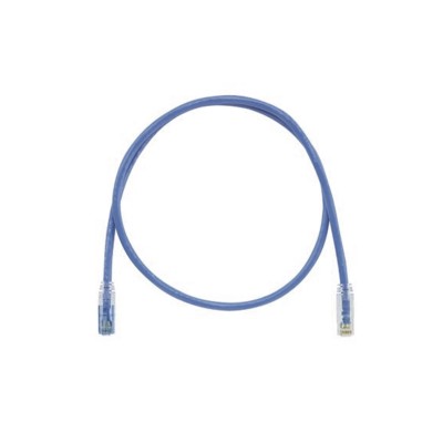 Cable de Parcheo TX6 Llaveado Azul, UTP Cat6, 24 AWG, CM, Color Azul, 