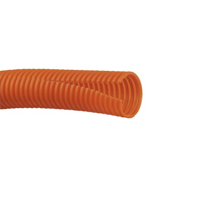 Tubo Corrugado Abierto para Protección de Cables, 1in (25.4 mm) de Diá
