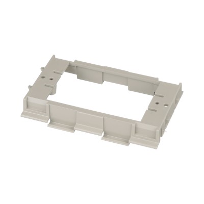 Soporte para Montaje de Faceplates en Canaleta T70, de PVC Rígido, Col