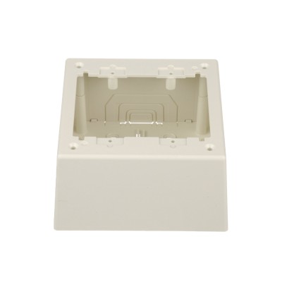 Caja de Pared Superficial Doble, con Divisor Opcional, Uso Universal c