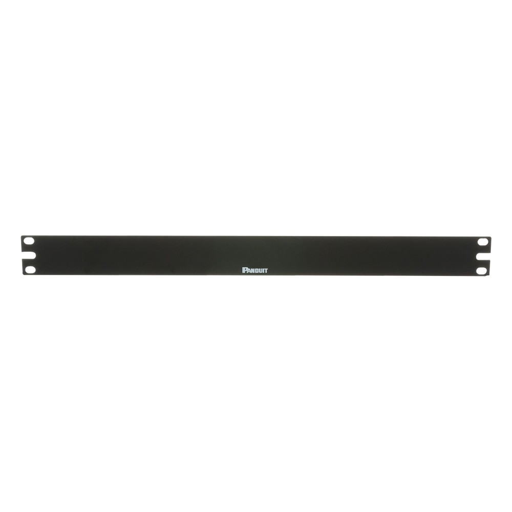 Tapa Ciega Para Rack Estándar de 19in, Plano, de Acero, 1UR, Color Neg