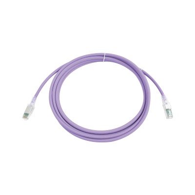 Patch Cord Z-MAX Cat6A S/FTP, CM/LS0H, 3.05 Metros (10 Pies), Color Vi
