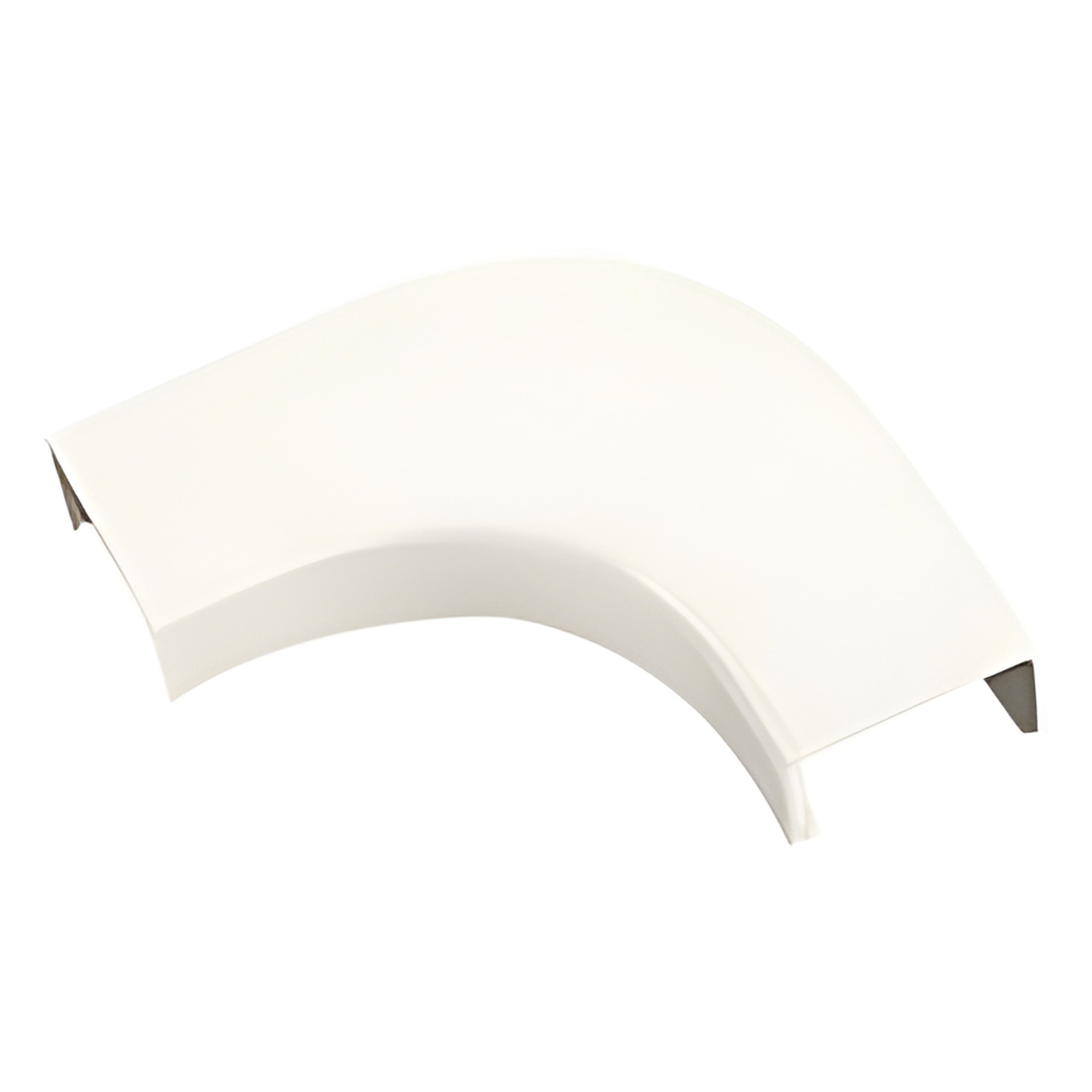 Curva de radio controlado, para uso con canaleta LD10, material ABS, C
