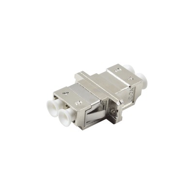 Módulo Acoplador de Fibra Óptica Duplex LC/PC a LC/PC Compatible con F
