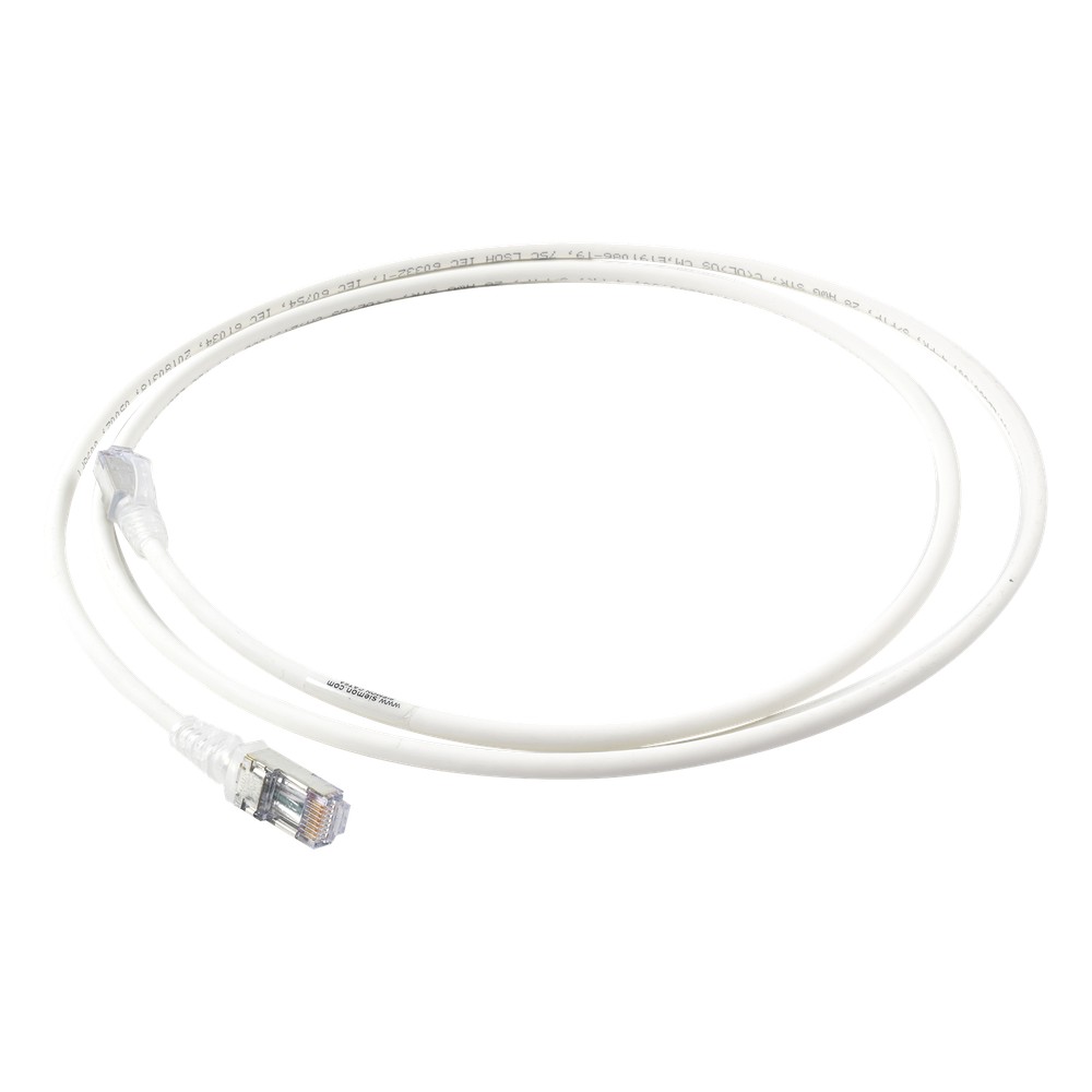 Patch Cord Skinny Cat6A Blindado S/FTP, 1.52 Metros (5 Pies), Diámetro