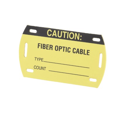 Kit de 5 Etiquetas Autolaminadas para Fibra Óptica, Para Uso Interior/