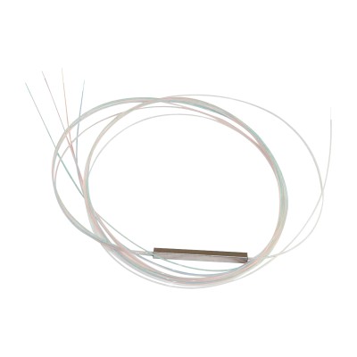 Splitter (Divisor Óptico) Tipo PLC, de 1x4, para Fusión (Sin Conectore