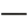 Patch Panel Ultramax. UTP, Precargado con Jacks Cat5e, 24 Puertos, Pla