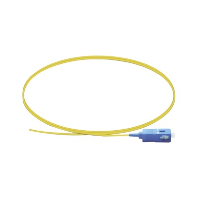 Pigtail de Fibra Óptica Monomodo SC/UPC, Simplex de 2 Metros (6.56 Pie