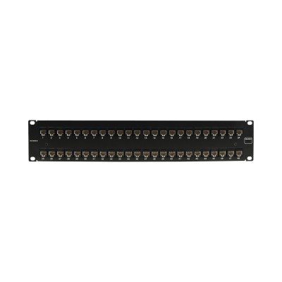 Patch Panel Ultramax. UTP, Precargado con Jacks Cat6, 48 Puertos, Plan