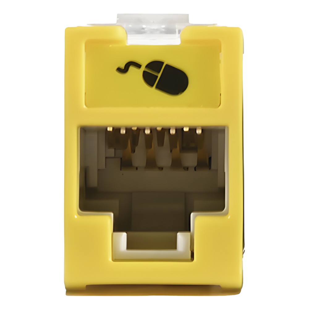 Jack Ultramax Cat6a, Utp, Montaje Híbrido en Placa de Pared (Plano y A