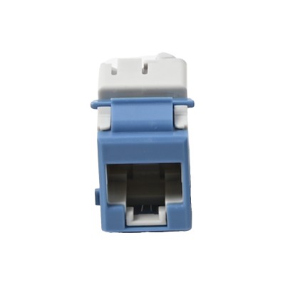 Jack Ultramax Cat6a, Utp, Tipo Keystone, Color Azul, Punch Down