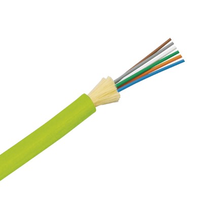 Cable de Fibra Óptica de 6 Hilos, Multimodo OM5 50/125 Optimizada, Int