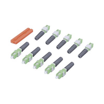 Conector Mecánico Monomodo SC/APC Pre-pulido 3 mm (Bolsa con 10 Piezas