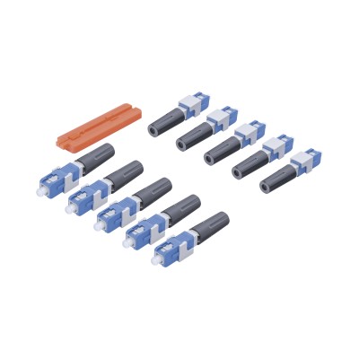 Conector Mecánico Monomodo SC/UPC Pre-pulido 3 mm (0.12 Pulgadas) (Bol