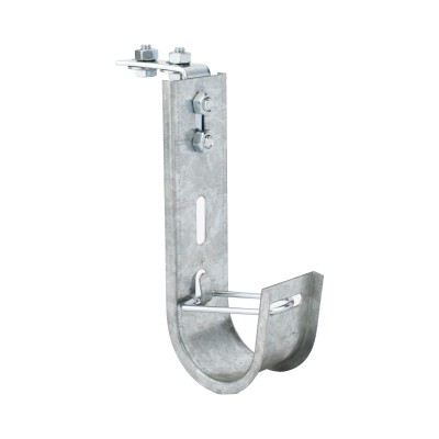 Soporte (Gancho) tipo J-Hook, hasta 28 cables Cat6, ideal para soporta