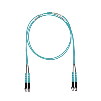Jumper de Fibra Optica Multimodo 50/125 OM3, SC-SC Duplex, LSZH (Cero 