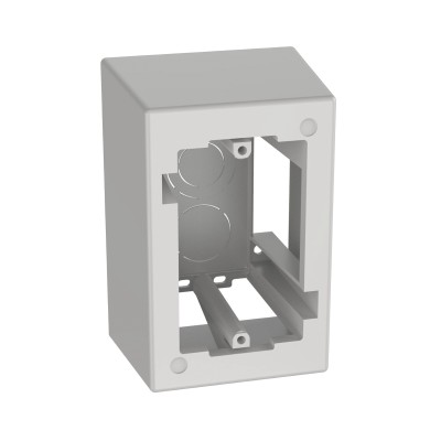 Caja de Pared Superficial de 1 Pieza, Uso Universal con Placas de Pare