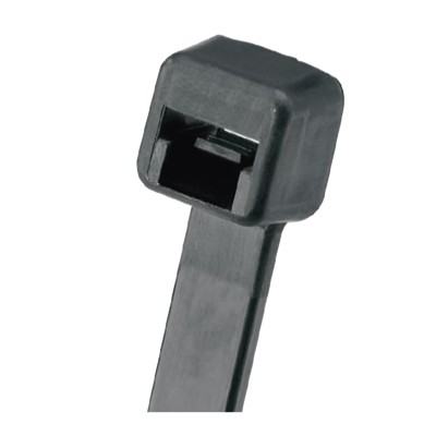 Cincho de Nylon 6.6, de 203mm largo x 3.6mm ancho, Color Negro. Paquet