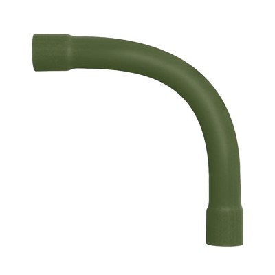 Codo para Tubería Conduit PVC Ligero de 3/4" (19 mm).
