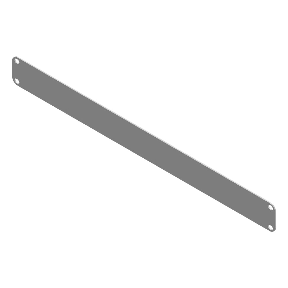 Tapa Ciega para Rack / 1 Unidad (1U) / 19 Pulgadas / Acero Calibre 14 