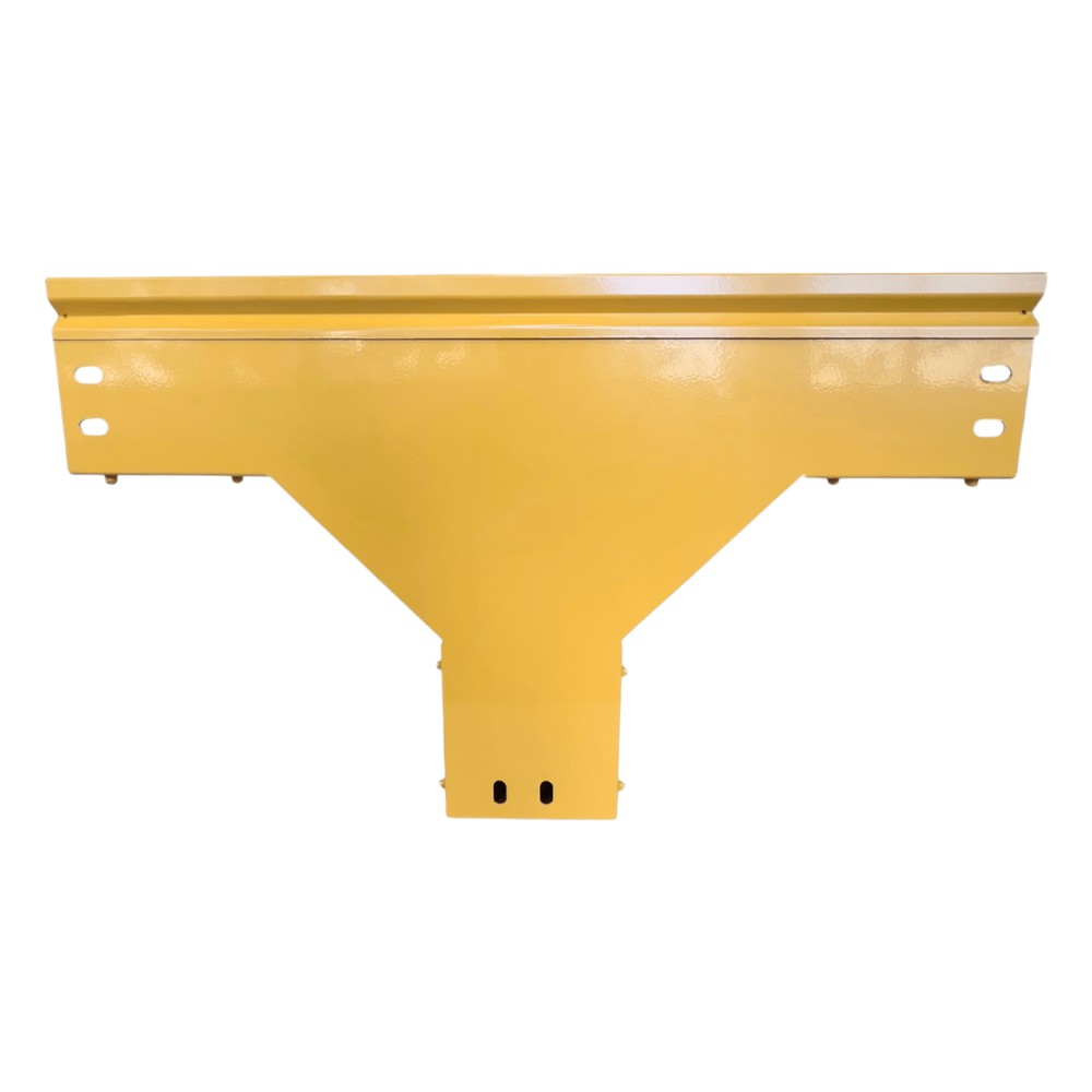 CHFIBER T VERTICAL DE ALUMINIO PERALTE 4" ANCHO 4" RADIO 8" CON RECUBR