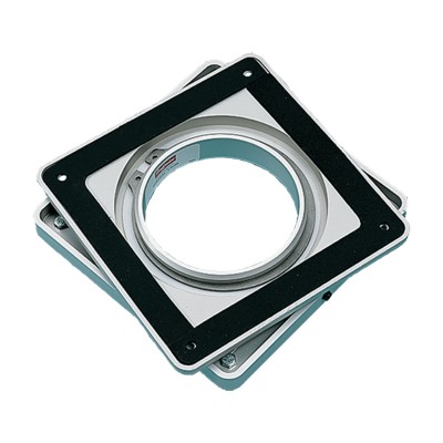 Base Giratoria (Swivel) de Aluminio para Pedestal HMI, Rotación de 350