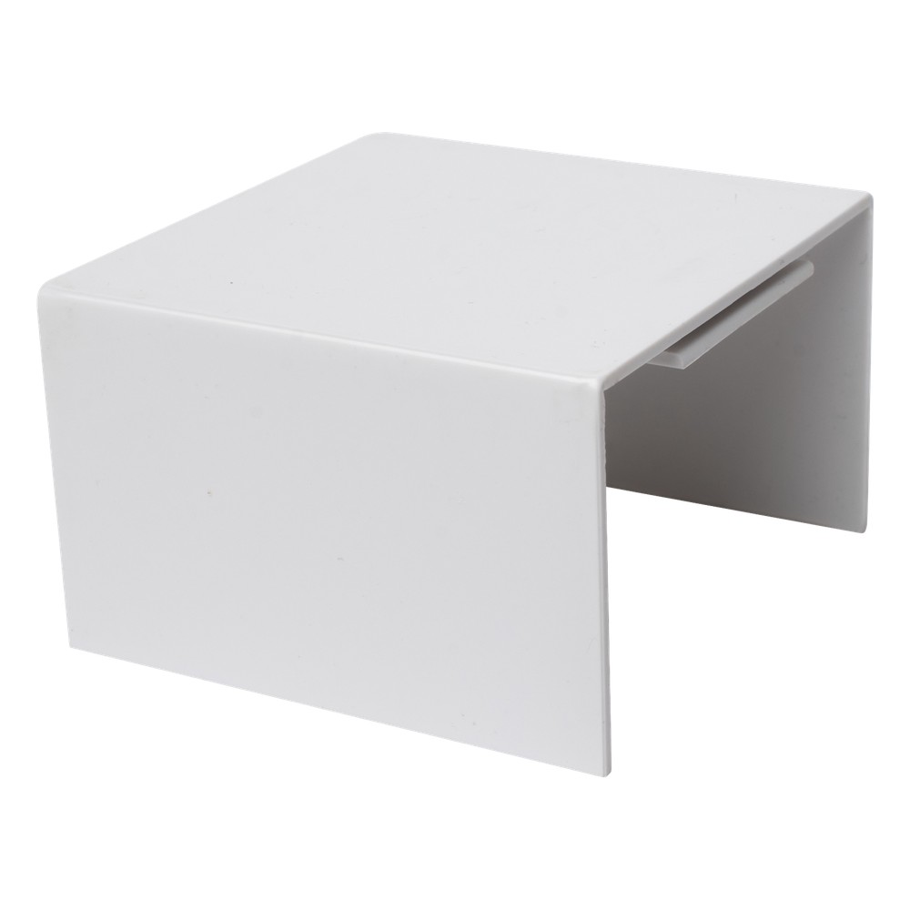 Pieza de Unión Color Blanco de PVC Auto Extinguible Para Canaleta TMK-