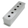 Gabinete Tipo Pushbutton, De 5 Botones de 22.5 mm, NEMA 12, IP65, de 3
