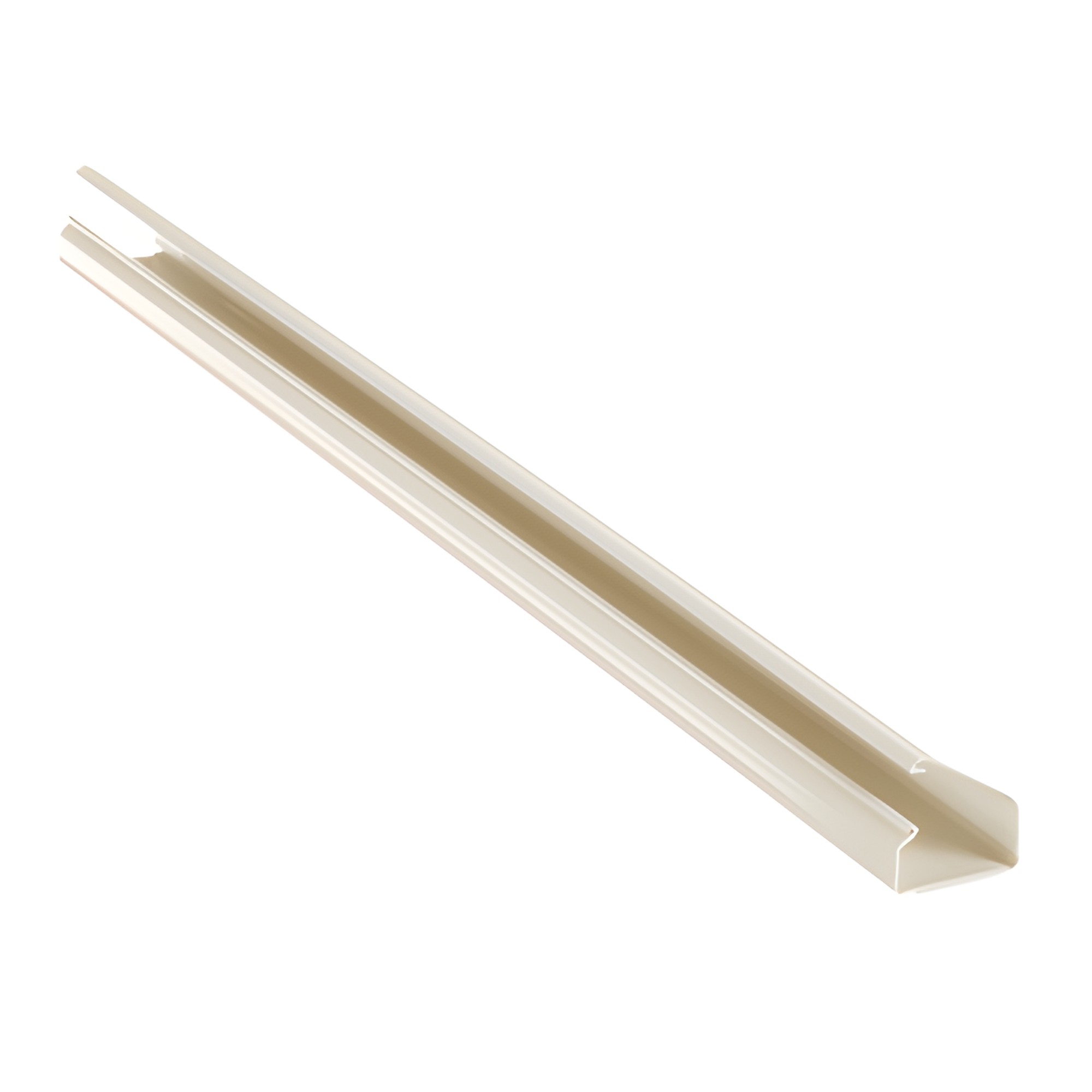 Canaleta LD10 de PVC rígido, con cinta adhesiva para instalación sin h