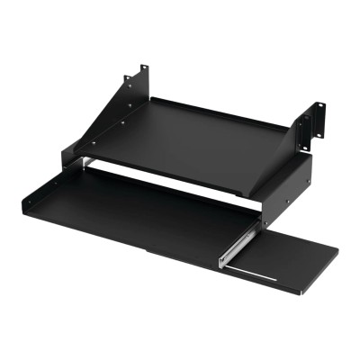 Charola Para Soportar Equipos en Rack de 19in, Con Bandeja Deslizable 
