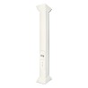 Pole Blanco de 3 Metros (9.84 Pies) para Instalaciones Eléctricas, Voz
