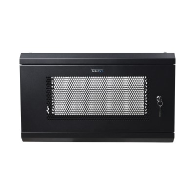 Gabinete de Pared de 6U con Puerta Perforada, 455 mm de Profundidad To