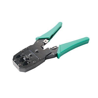Pinzas para plegar (Ponchadoras) cables RJ11, RJ12, RJ45 telefónicos y